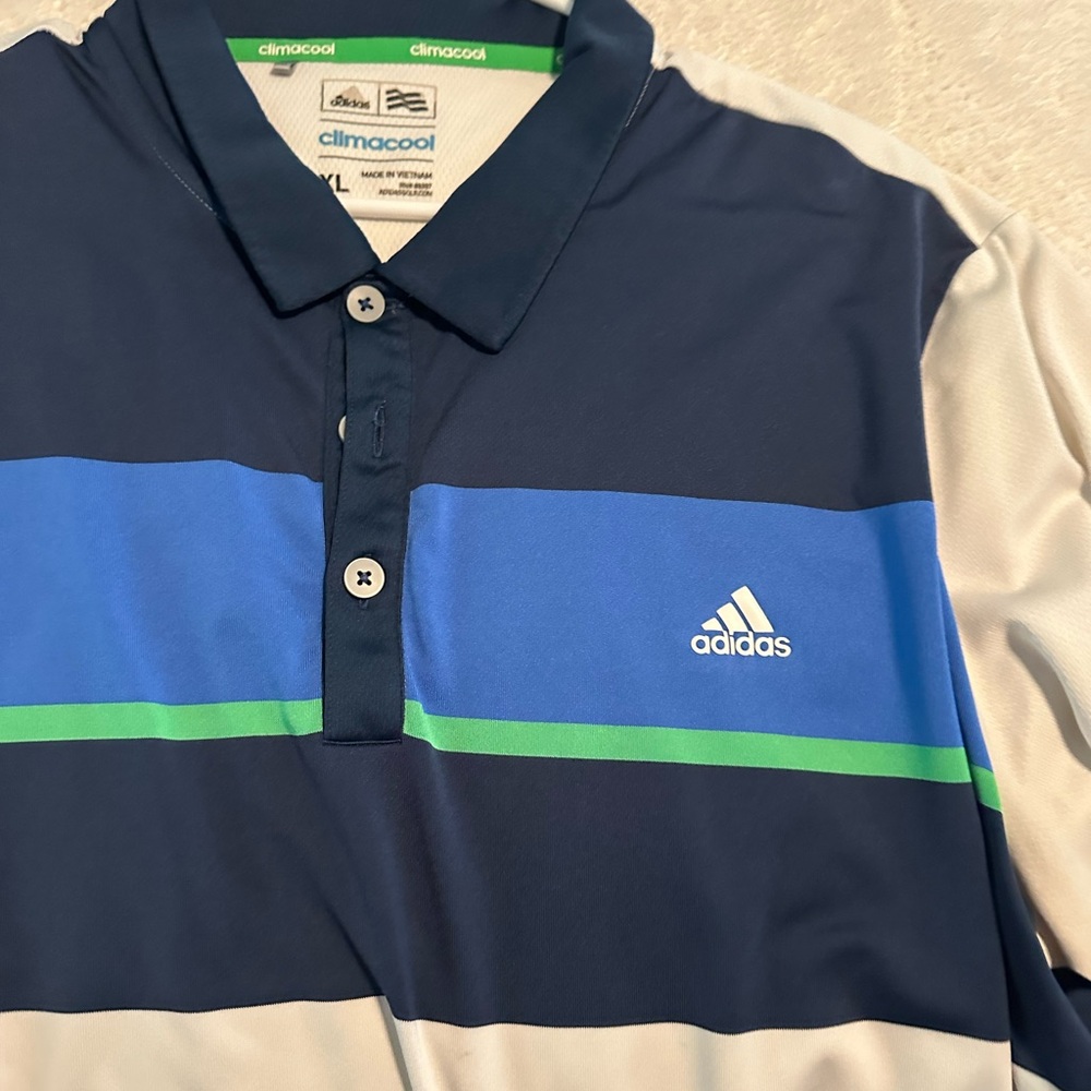 NWOT Mens Adidas Collared Shirt. MUST BE BUNDLED - Picture 2 of 8